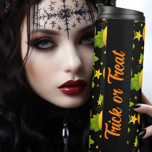 Termo Trick o Trek Jack o Lantern Halloween Calabaza