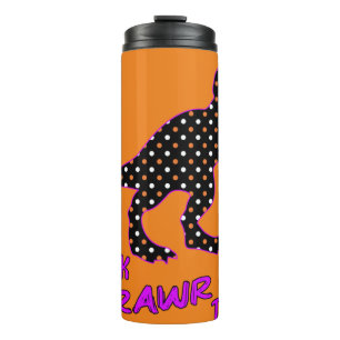 Termo ¡Trick RAWR Tret! - Halloween Tyrannosaurus Rex