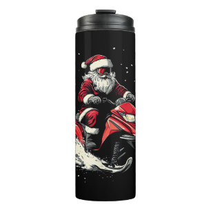 Termo Trineo Motorizado de Santa Claus Moto de Nieve Nav