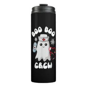 Termo Tripulación Boo Boo Enfermera Adorable Fantasma Di