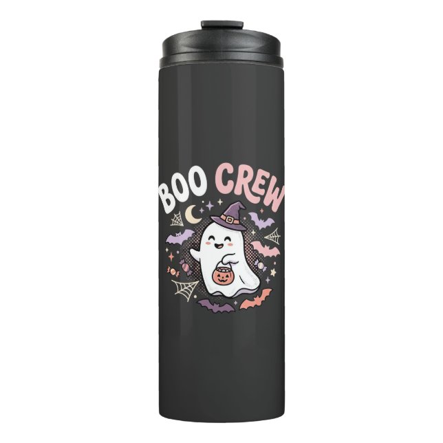 Termo Tripulación de fantasmas de Halloween Boo (Anverso)