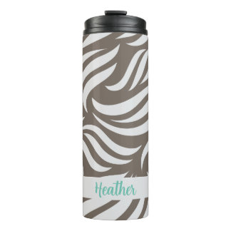 Termo Truffle Modern Chic Simple Personalized Travel Mug