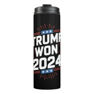 Termo Trump Ganó 2024 Presidente 47º De La Casa Blanca