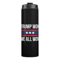 Trump Ganó Todos Ganamos 2024 Bandera EEUU Trump G