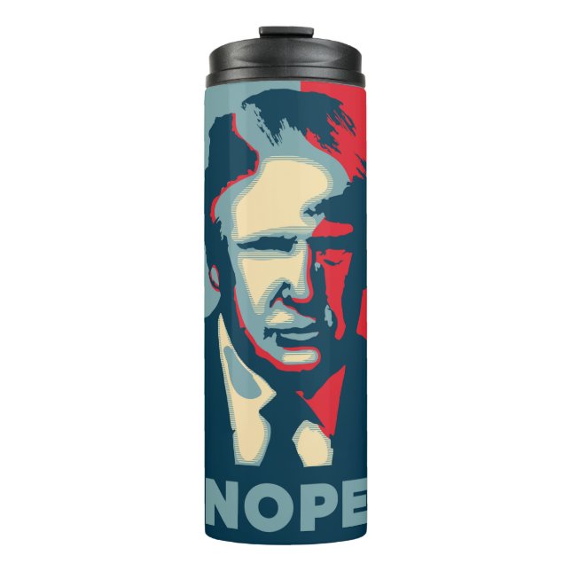 Termo Trump Nope Thermal Tumbler (Anverso)