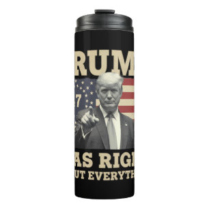 Termo Trump tenía razón sobre todo USA América