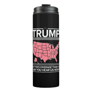 Termo Trump tiene mejor cobertura que 5G ¿Puedes escucha