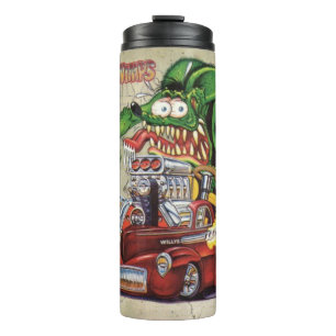Termo Tubo de bebida caliente Rat Fink 10