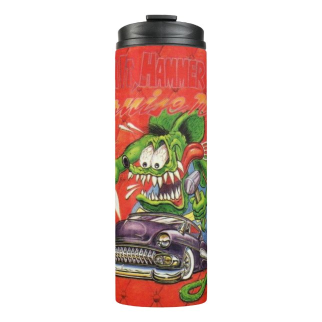 Termo Tubo de bebida caliente Rat Fink 15 (Anverso)