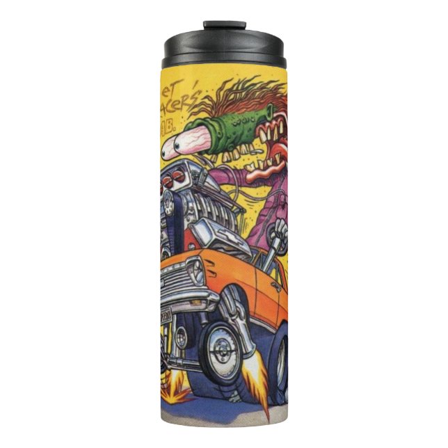 Termo Tubo de bebida caliente Rat Fink 18 (Anverso)