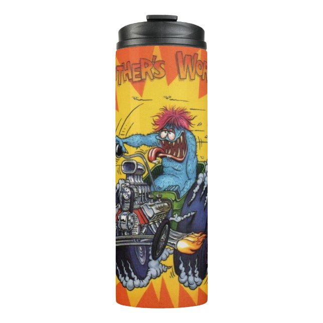 Termo Tubo de bebida caliente Rat Fink 42 (Anverso)