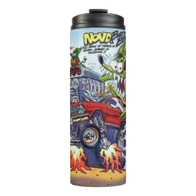 Termo Tubo de bebida caliente Rat Fink 7 (Anverso)