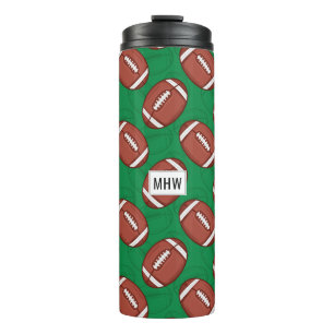 Termo Tubo monograma del personalizado del patrón de Rug