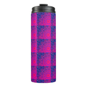 Termo Tubo térmico - AZUL - MANDALA MODERNO