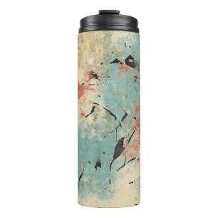 Termo Tubo térmico de textura de pintura seca gruesa