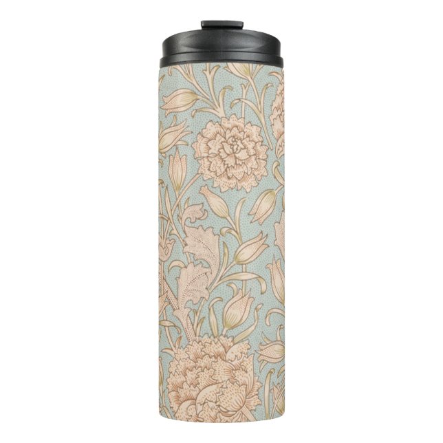 Termo Tulipán Silvestre Floral Diseño de William Morris (Anverso)
