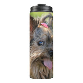 Termo Tumblador de texto de personalizado de Perro lindo