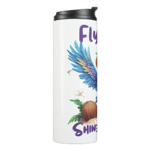 Termo Tumblador termal de aves tropicales