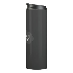 Termo Tumblador termal sobre el modo oscuro