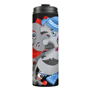 Termo Tumblador térmico audaz y artístico