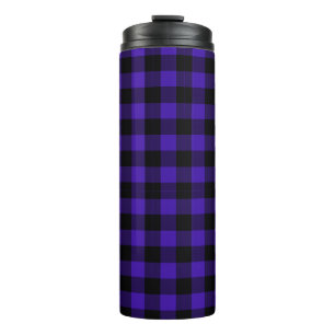 Termo Tumblador térmico Black Blue Check