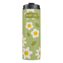 Termo Tumblador térmico Daisy Green Floral