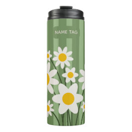 Termo Tumblador térmico Daisy Green Floral