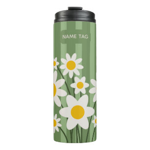 Termo Tumblador térmico Daisy Green Floral