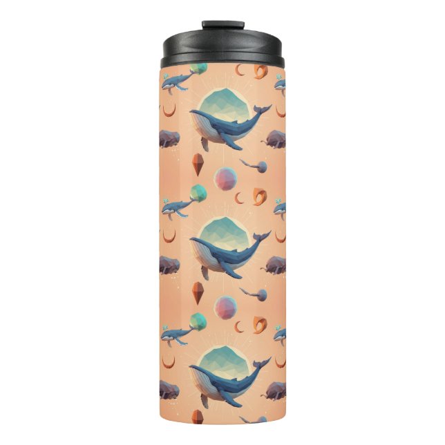 Termo Tumblador térmico de ballena (Anverso)