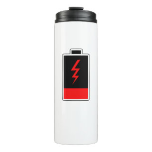 Termo Tumblador térmico de batería baja