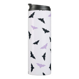 Termo Tumblador térmico de Bats de Halloween