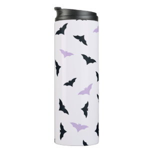 Termo Tumblador térmico de Bats de Halloween