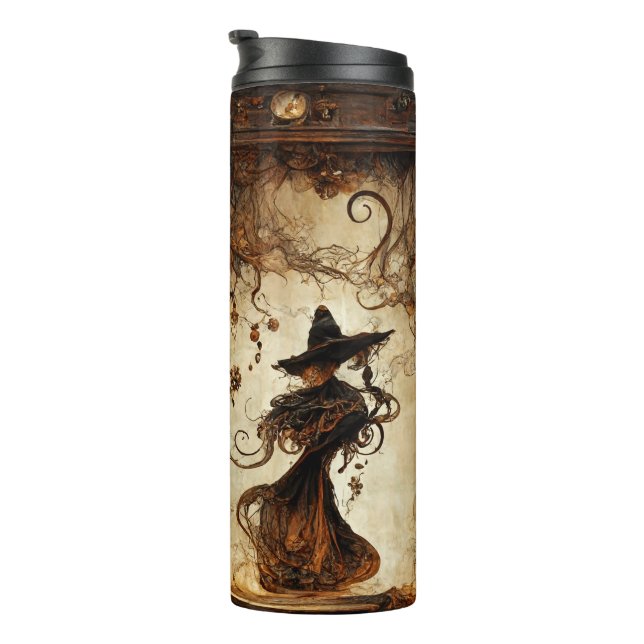 Termo Tumblador térmico de bruja bailarín (Rotado hacia la derecha)