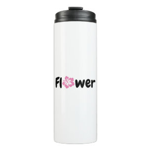 Termo Tumblador térmico de flor