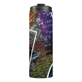 Termo Tumblador térmico de fórmula matemática