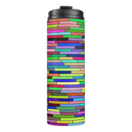 Termo Tumblador térmico de franjas