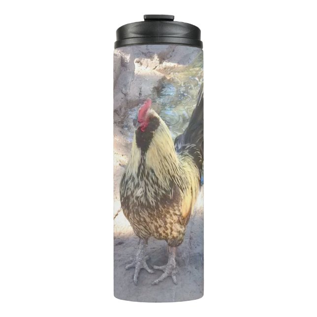 Termo Tumblador térmico de gallo (Anverso)