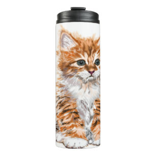 Termo Tumblador térmico de gato corto