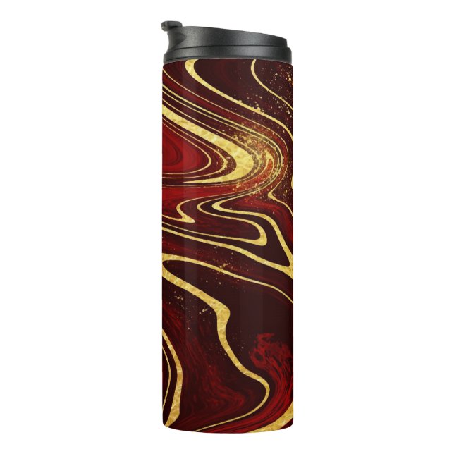 Termo Tumblador térmico de mármol (Rotado hacia la derecha)