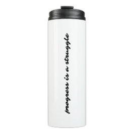 Termo Tumblador térmico de progreso