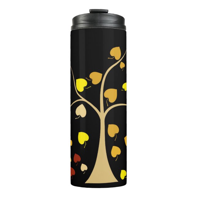 Termo Tumblador térmico del árbol de amor (Anverso)