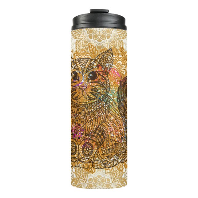 Termo Tumblador térmico del gato (Anverso)
