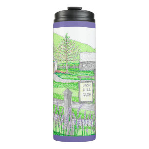 Termo Tumblador térmico del lavabo de la granja de tiro