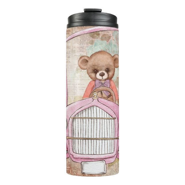 Termo Tumblador térmico del oso de peluche (Anverso)