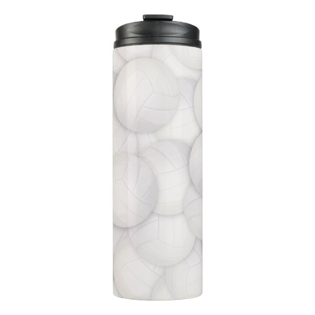 Termo Tumblador térmico del patrón de voleibol (Anverso)