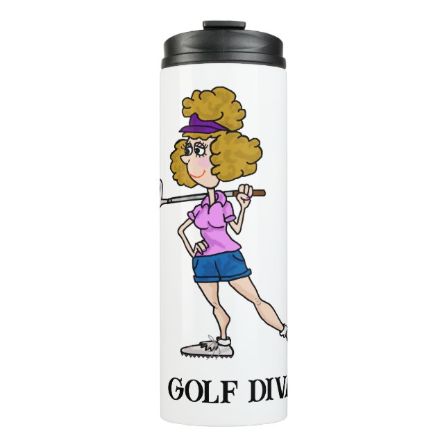 Termo Tumblador térmico Diva Golf (Anverso)