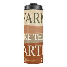 Termo Tumblador térmico estético acogedor | Tones de tie