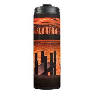 Termo Tumblador térmico Florida Sunset