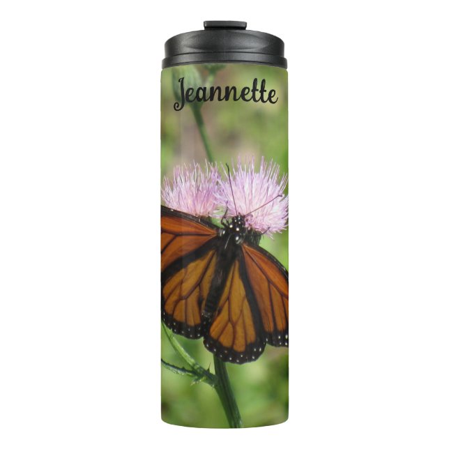 Termo Tumblador térmico monarca Butterfly personalizado (Anverso)