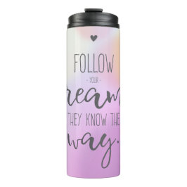 Termo Tumblador térmico motivacional